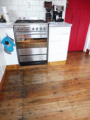 Transform a kitchen floor
