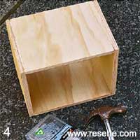 Step 4 how to make a seed storage unit