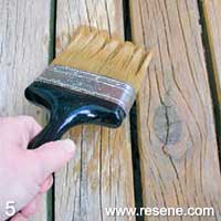 Step 5 how to how to clean decks and a stain them