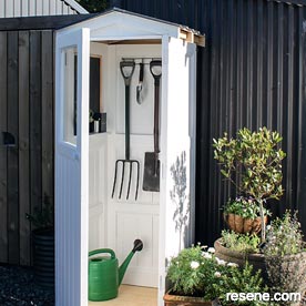 How to upcycle old doors into a splendidly useful shed