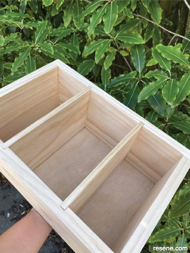 How to build a seed storage box - Step 11