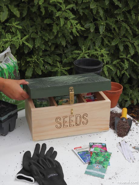 How to build a seed storage box