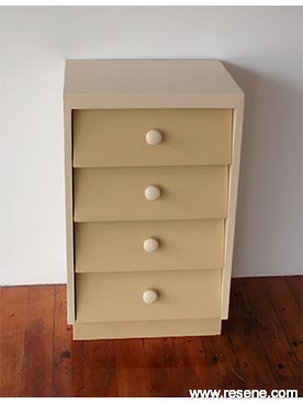 How to give old chest of drawers a modern revamp