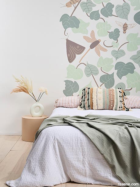 Paint a mural above your bed