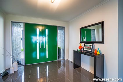 Green home entry