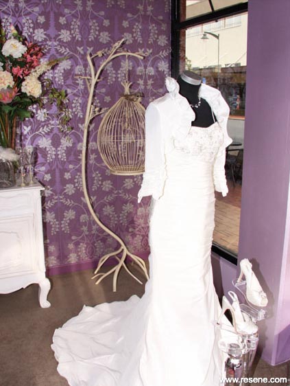 Bridal store - dress display