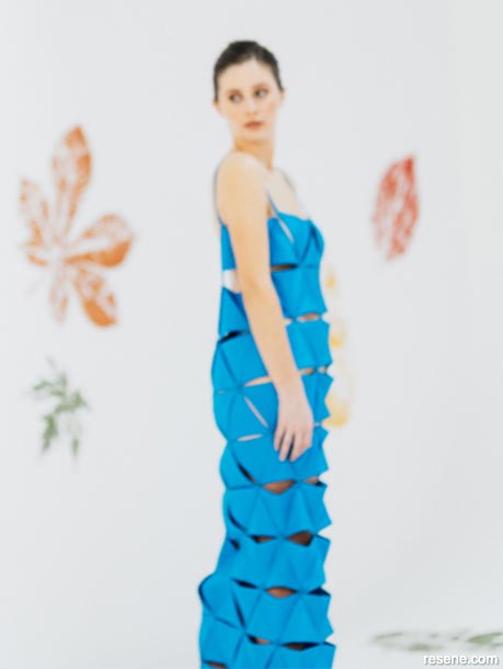 Yin Ya Shi dress - inspired by Resene Key Largo