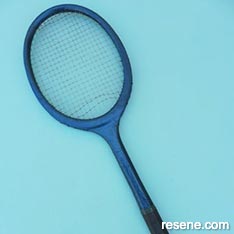 Recycle a tennis racket