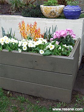 How to build a raised garden bed using H4 tongue and groove timber