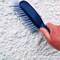 Step 5 how to paint a stunning stucco wall