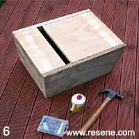 Step 6 how to build a sturdy mailbox from treated plywood