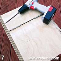 Step 7 how to build a sturdy mailbox from treated plywood