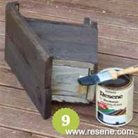 Step 9 how to make a rustic bird house