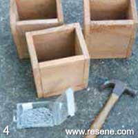 Step 4 how  to make stackable herb boxes