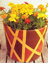 Give an old pot a jazzy makeover