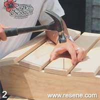 Step 2 how to build a timber seat