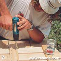 Step 7 how to build a timber seat
