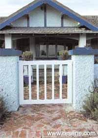 How to make a classic front gate