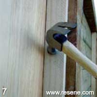 Step 7 how to build a security fence and gate