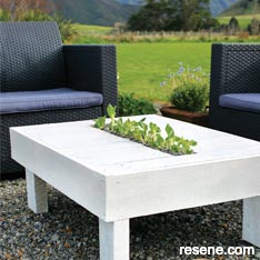 Build a planter table