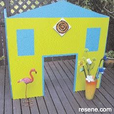 Make a child's playhouse