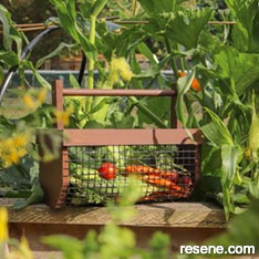 Build a harvest basket for your garden
