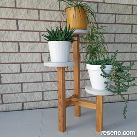 Tiered plant stand 