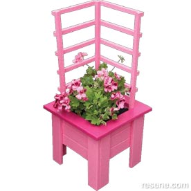 Pretty in pink planter
