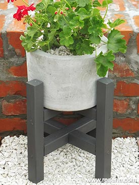 Plant pot and stand