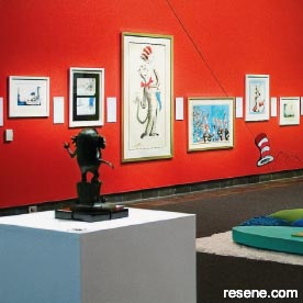 The Secret Art of Dr. Seuss exhibition at Waikato Museum