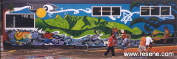 School mural - 3