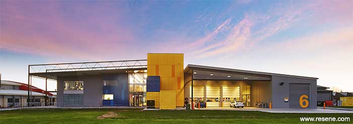 The new Wintec Engineering and Trades Training Facility exterior