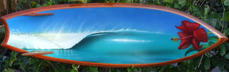 surf art boards are all crafted by Jonathan