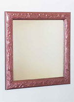 How to make a textured mirror frame