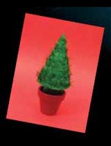 Make a mini christmas tree
