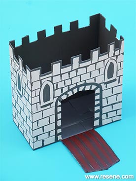 Make a cardboard castle