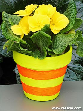 Fluoro flowerpot
