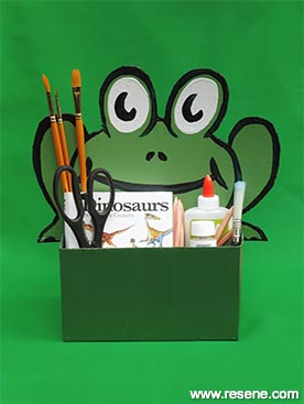 Crafty frog box

