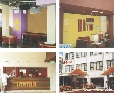 Bunk, a large backpackers lodge in Gipps Street