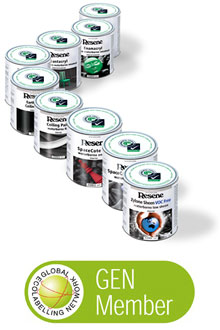 Resene have the only comprehensive range of Environmental Choice paints in New Zealand, approved since 1996