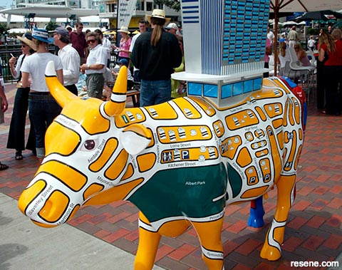 Mooving Up - Auckland Cow Parade