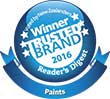 Most Trusted Brand for paint 2016