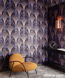 Resene Agathe Wallpaper Collection - Room using AGA002