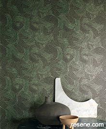 Resene Agathe Wallpaper Collection - Room using AGA204