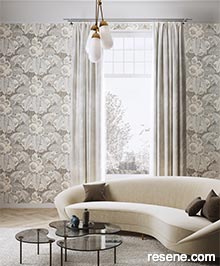 Resene Agathe Wallpaper Collection - Room using AGA301