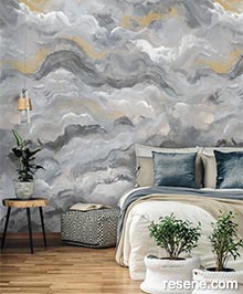 Resene Amazonia Wallpaper Collection - Room using 99347