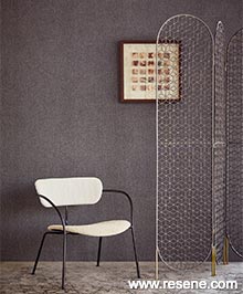 Resene Bold Wallpaper Collection - Room using E395845 