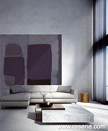 Resene Bold Wallpaper Collection - Room using E395894 