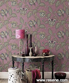 Resene English Style Wallpaper Collection - MR71209 roomset