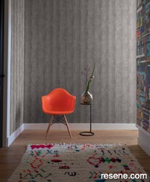 Resene Factory IV Wallpaper Collection - Room using 429435 